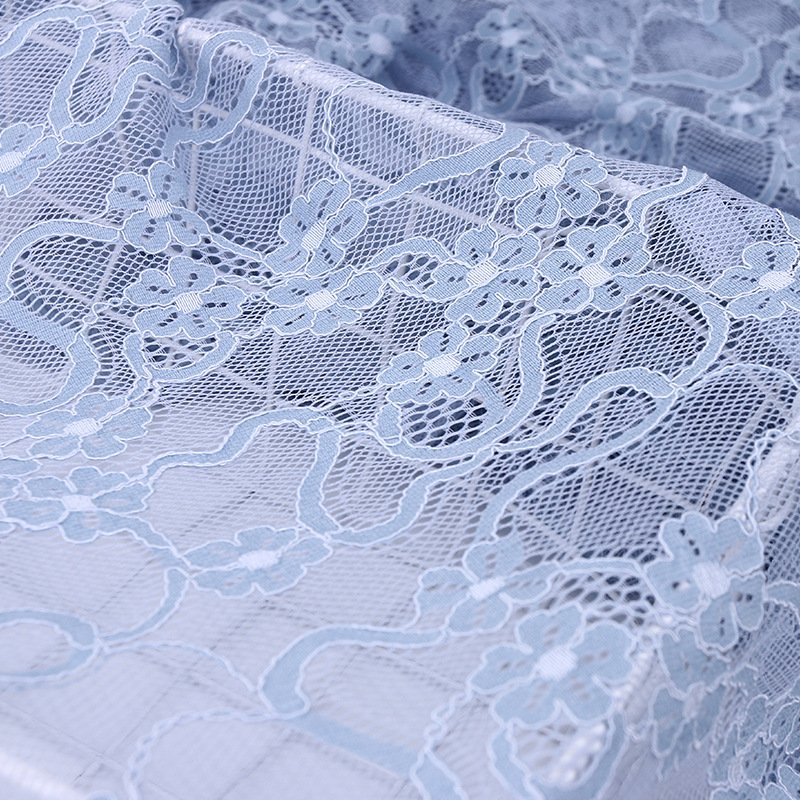 Lace Fabric Floral Polyester for Women's Wear Wholesale Supplier 5